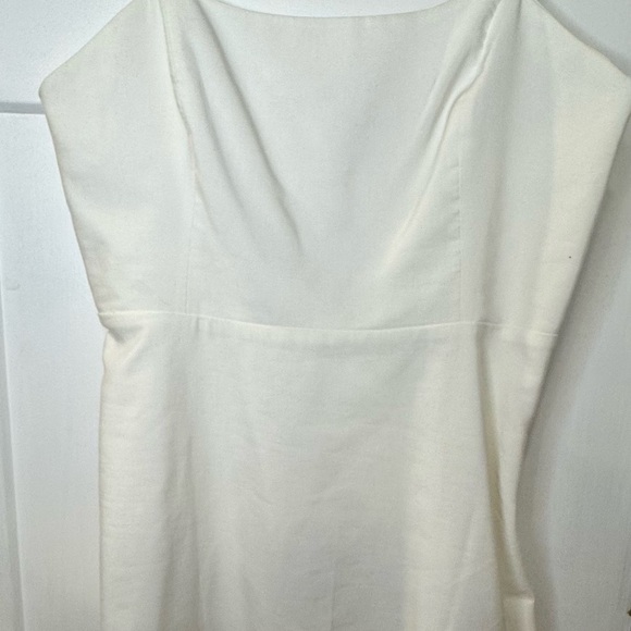 Zara White short mini dress size Large new with tags NWT size Large - Picture 2 of 14